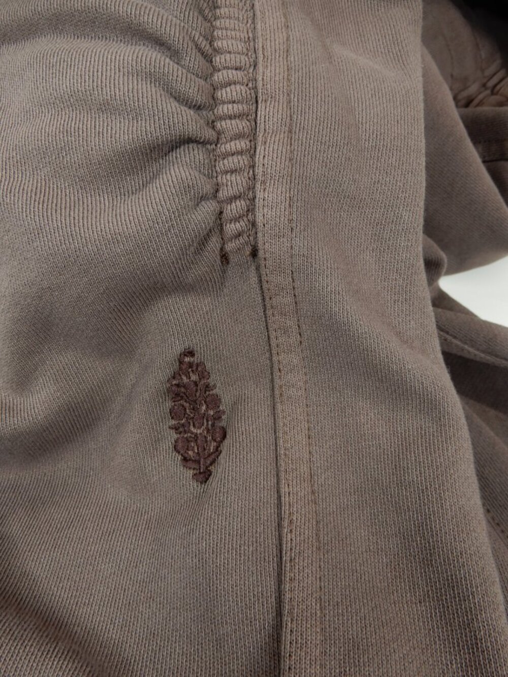 FP Movement Free People Inbound Jumpsuit Size M Dark Espresso Cotton Pockets NEW - Picture 12 of 12